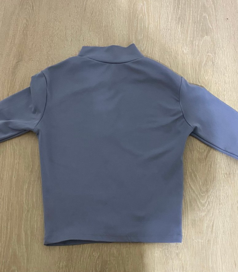 Spor vücuda tam oturan parmak geçirmeli body - Görsel 4