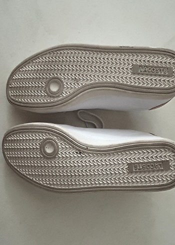 Lacoste Beyaz Bağcıklı Kadın Spor Ayakkabı - Görsel 4