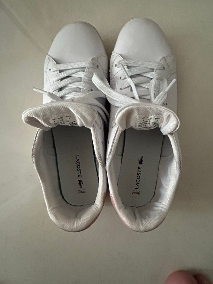Lacoste Beyaz Bağcıklı Kadın Spor Ayakkabı - Görsel 2