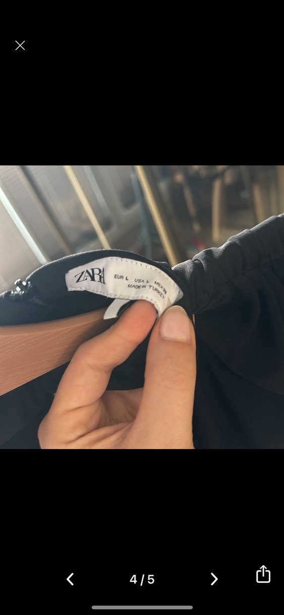 Siyah Midi Kadın Elbise - Görsel 5