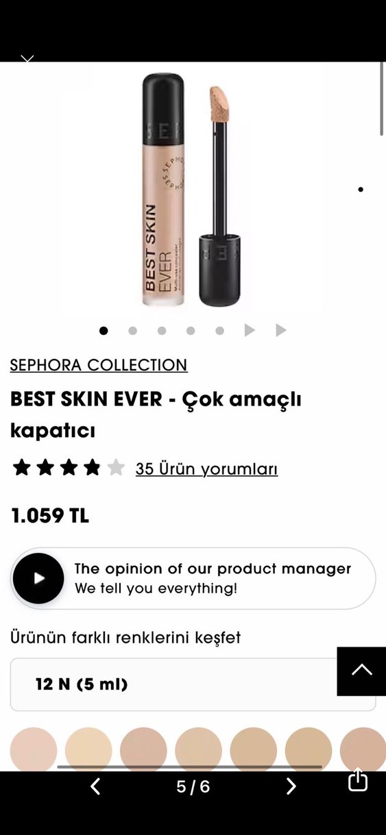 Sephora best skin ever Kapatıcı - Görsel 5