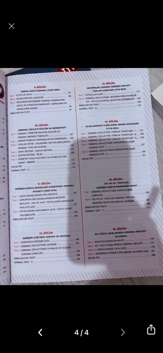 TYT Tarih Soru Bankası - Görsel 4