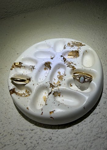 Beyaz Takı Tabağı - Görsel 2