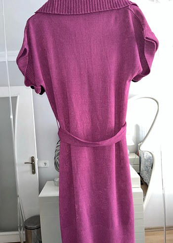 Morumsu Triko Midi Elbise - Görsel 4