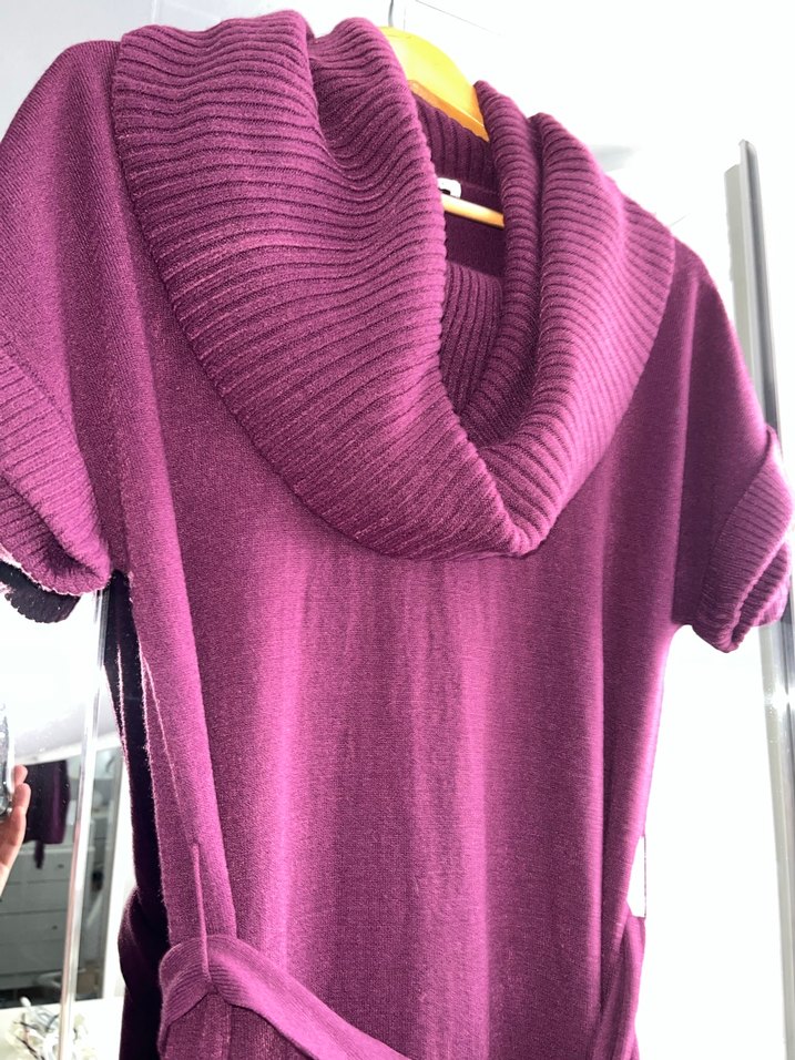 Morumsu Triko Midi Elbise - Görsel 3