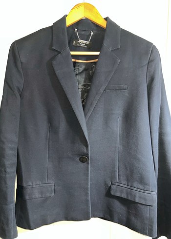 Lacivert KadınBlazer Ceket - Görsel 2