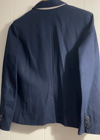 Lacivert KadınBlazer Ceket - Görsel 7