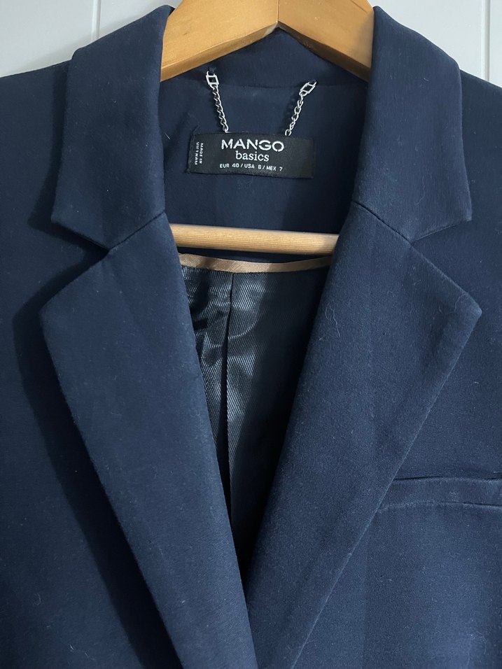 Lacivert KadınBlazer Ceket - Görsel 4