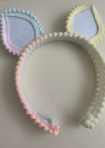 Bebekler için Boncuklu Pastel Bohem Taç - Görsel 2