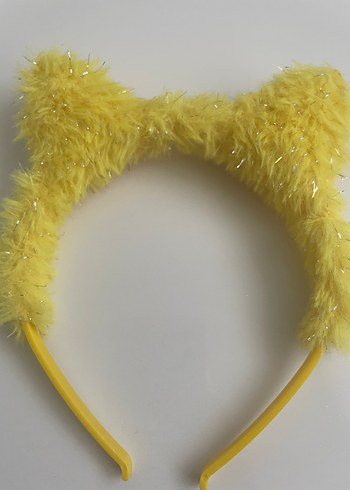 Sarı Fiyonklu Çocuk Taç - Görsel 2