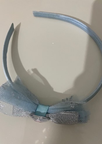 ELSA Nakışlı Mavi Fiyonk Taç - Görsel 2