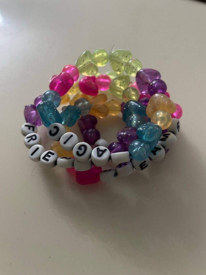 Renkli Boncuklu Arkadaşlık  Bebek Kız Çocuk Bileklik - Görsel 2