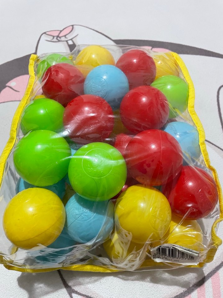 Renkli Oyun Topları Seti - Görsel 2