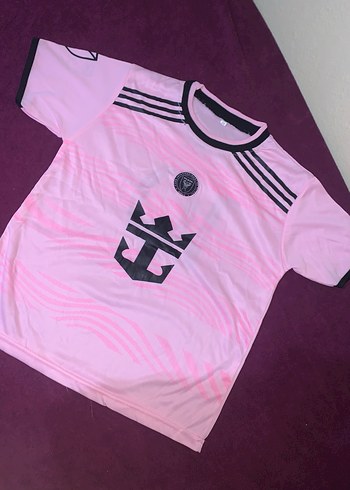 Pembe Kısa Kollu Spor Takım forması - Görsel 3