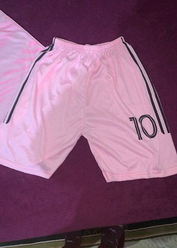 Pembe Kısa Kollu Spor Takım forması - Görsel 2