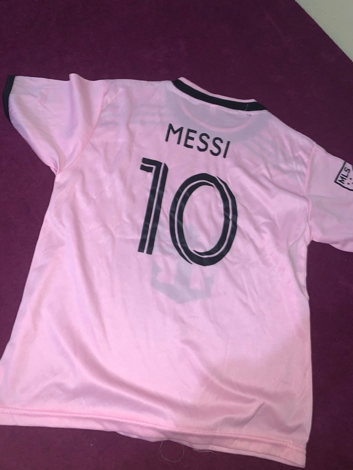 Pembe Kısa Kollu Spor Takım forması - Görsel 4