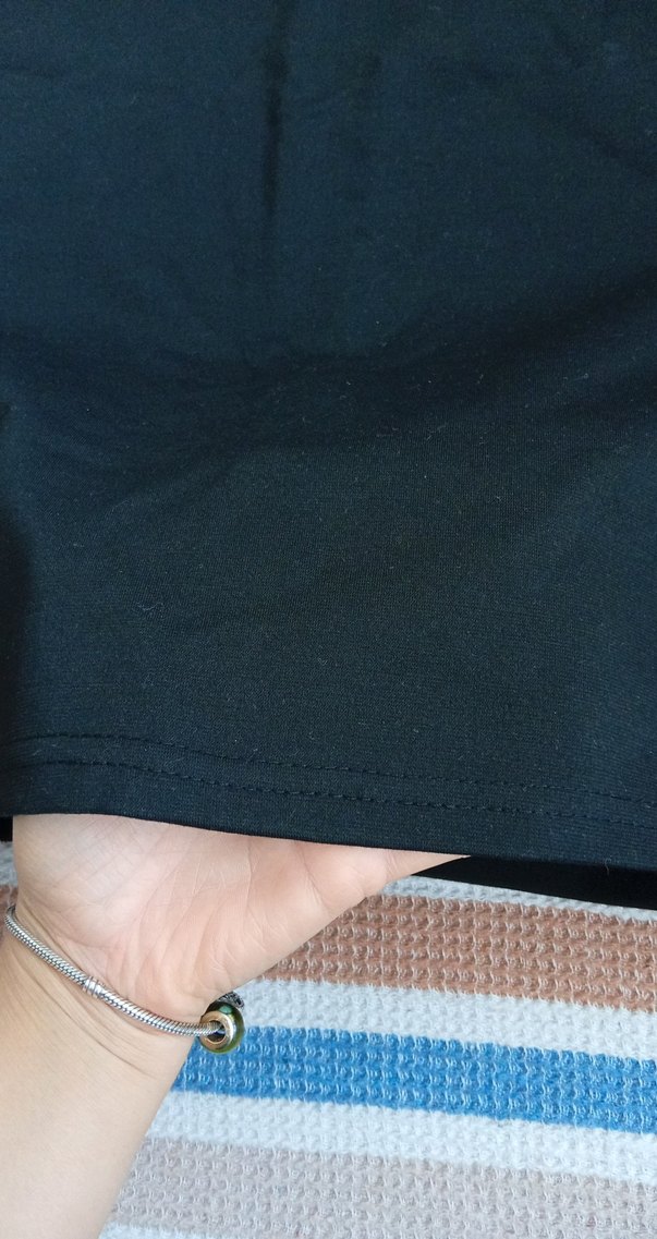 Siyah Midi Kalem Etek - Görsel 3