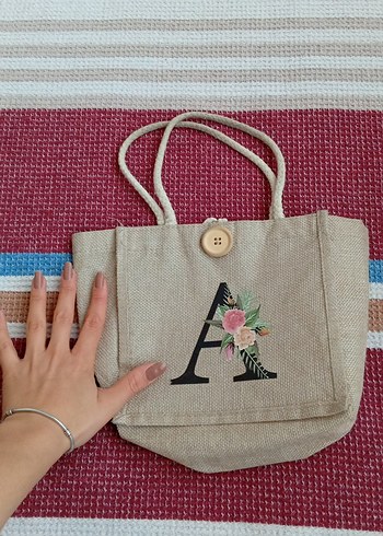 Çiçek Desenli Bohem Kadın Çanta - Görsel 3