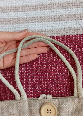 Çiçek Desenli Bohem Kadın Çanta - Görsel 5