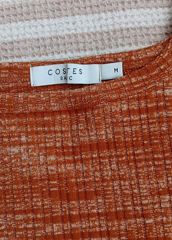 Örgü Kumaş Kısa Kahverengi Kadın Atlet - Görsel 2