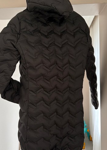 Uzun Columbia kadın mont - Görsel 3