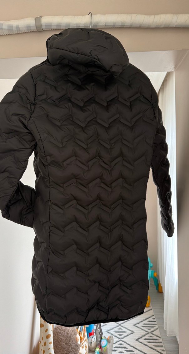 Uzun Columbia kadın mont - Görsel 3