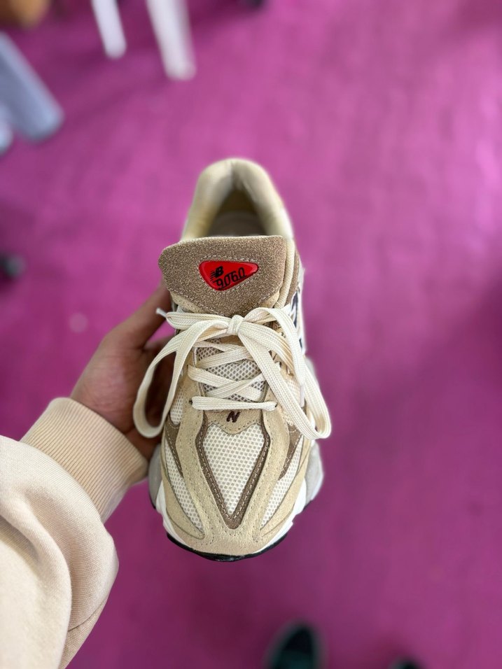 Bej Bağcıklı Spor Ayakkabı - Görsel 2