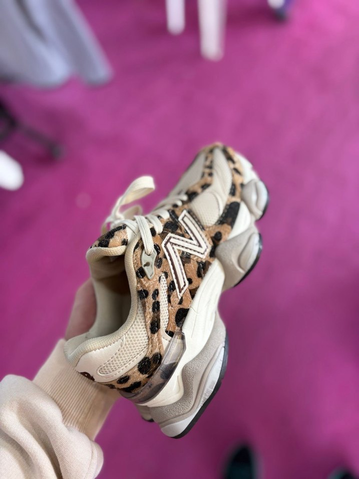 Kahverengi Leopar Desenli Spor Ayakkabı - Görsel 2