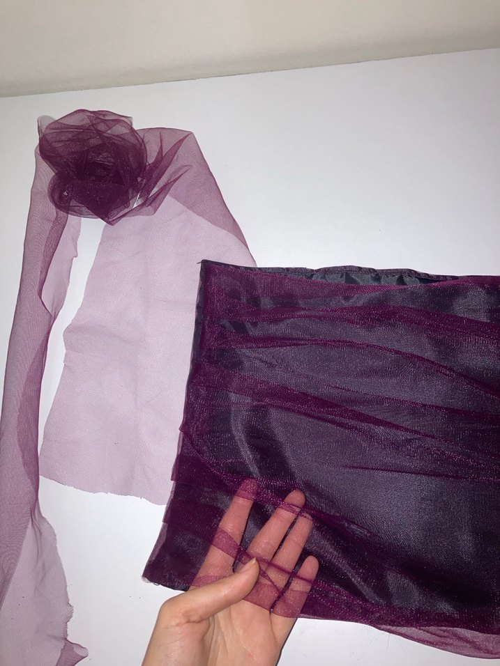 Kadın Mor Saten Drapeli Büstiyer - Görsel 2