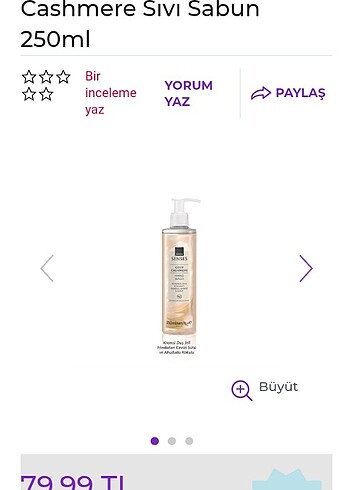 Avon Senses Cosy Cashmere Sıvı Sabun 250ml 