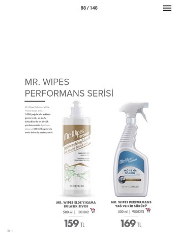 Mr. Wipes Yağ ve Kir Sökücü 500 ml - Görsel 2