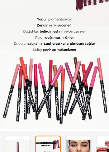 Glimmerstick Dudak Kalemi - Görsel 5