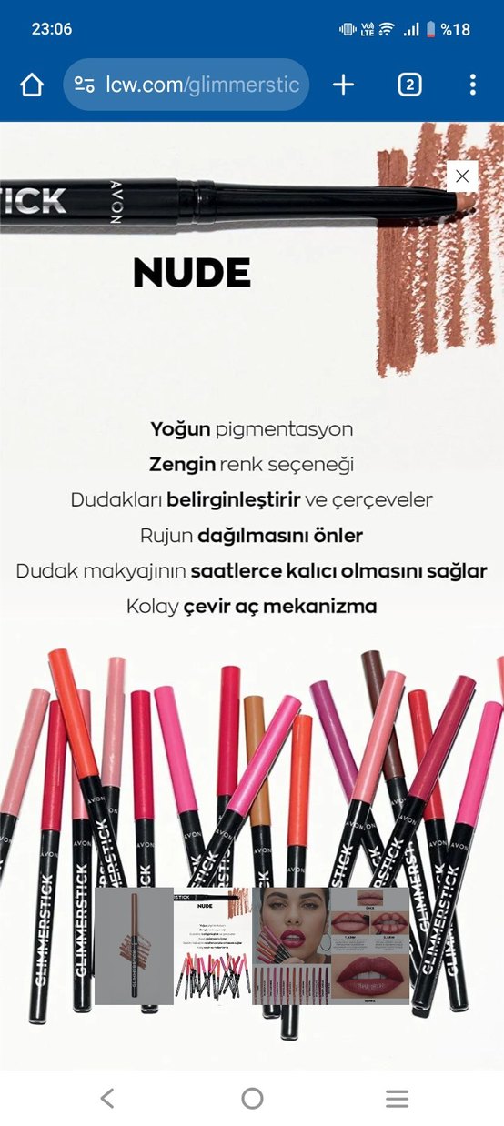 Avon nude dudak kalemi - Görsel 3