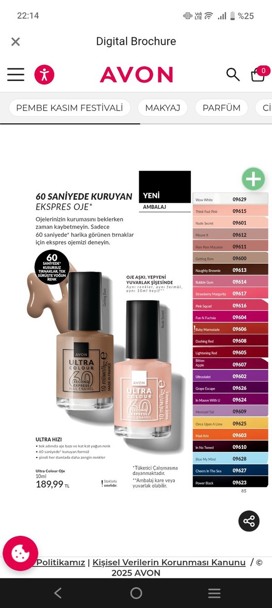 Avon Ultra Colour Hızlı Kuruyan Haki Oje - Görsel 4