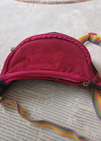 Renkli Baskılı Çocuk Bel Çantası - Görsel 4