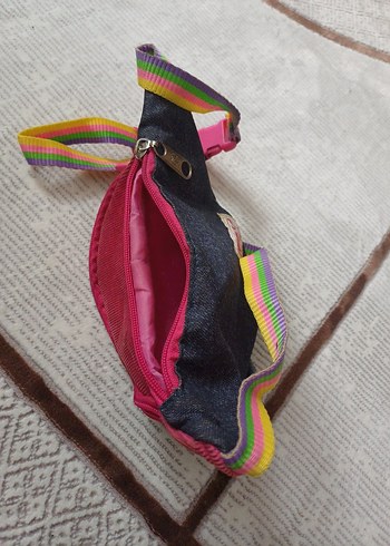 Renkli Baskılı Çocuk Bel Çantası - Görsel 5