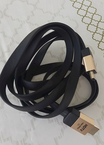 Altın Renk HDMI Kablo - Görsel 3