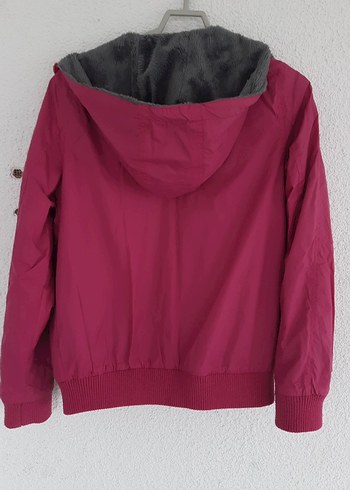 Pembe Kadın Uzun Kollu Casual Ceket - Görsel 3