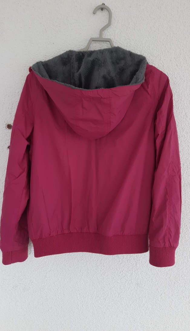 Pembe Kadın Uzun Kollu Casual Ceket - Görsel 3