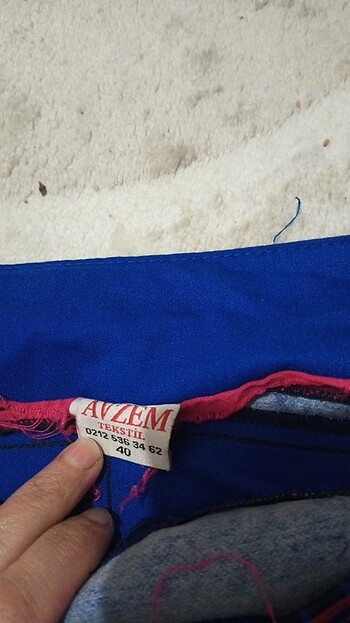 Kumaş 40 beden etek - Görsel 2