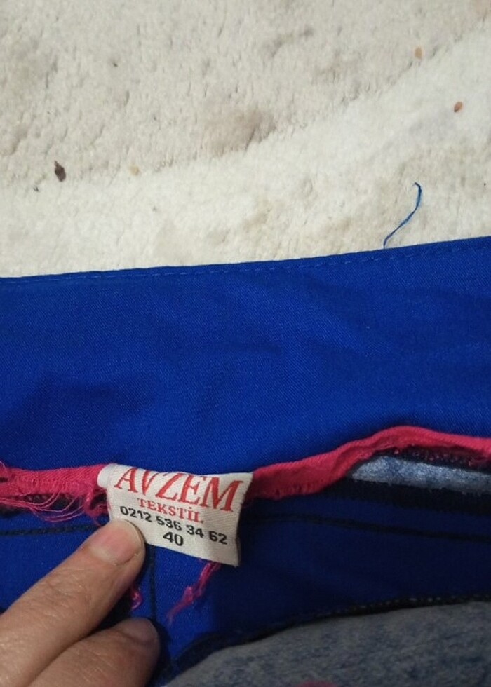 Kumaş 40 beden etek - Görsel 2