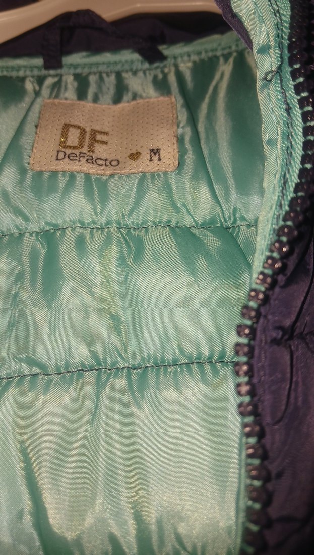 Kadın Lacivert Fermuarlı Midi Yelek - Görsel 2