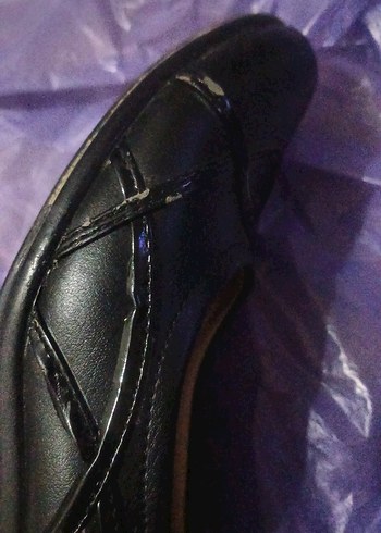 Kadın Siyah Klasik Topuklu Ayakkabı - Görsel 6