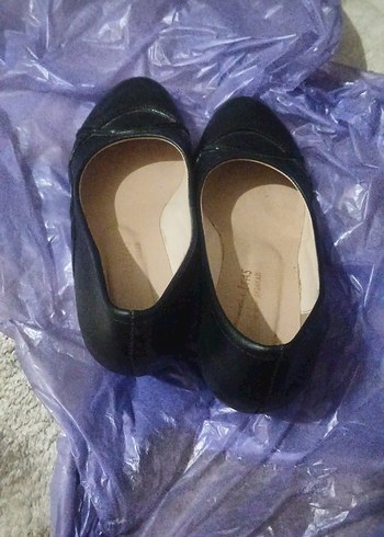 Kadın Siyah Klasik Topuklu Ayakkabı - Görsel 3