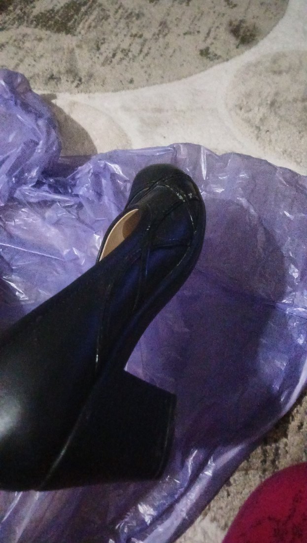 Kadın Siyah Klasik Topuklu Ayakkabı - Görsel 5