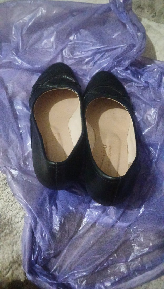 Kadın Siyah Klasik Topuklu Ayakkabı - Görsel 3