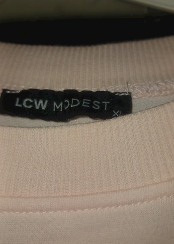 Pembe Uzun Kollu Salaş Sweatshirt - Görsel 4