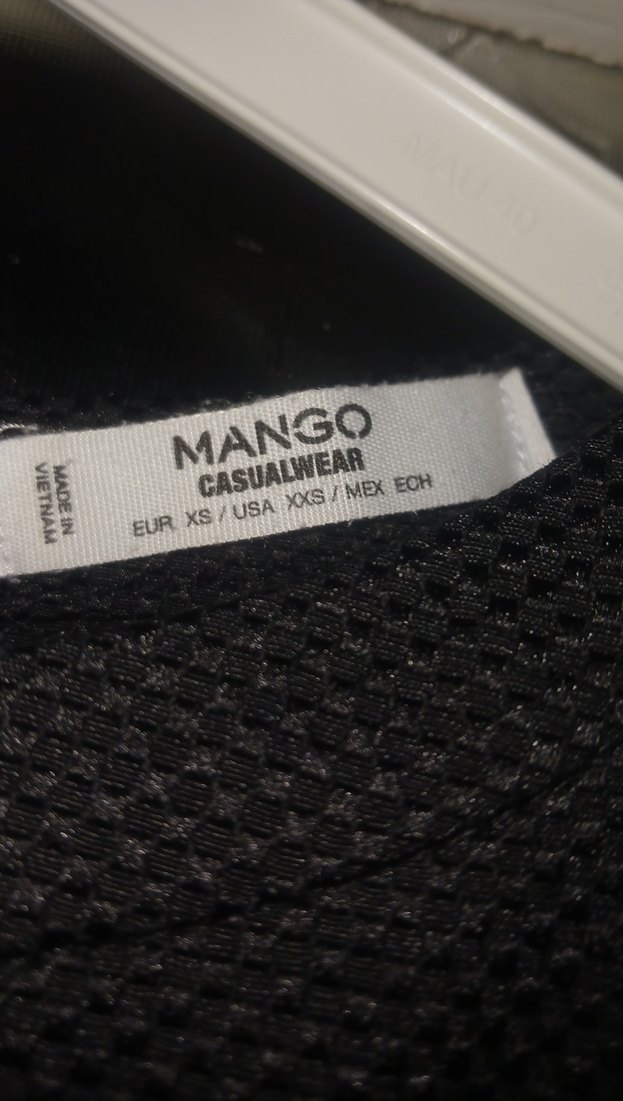 Siyah Kısa Kollu Mini Kadın Bluz - Görsel 3