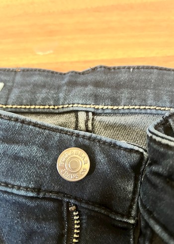 Lacivert Normal Kesim Denim Pantolon - Görsel 5