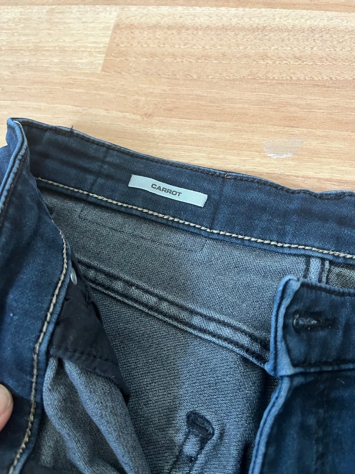 Lacivert Normal Kesim Denim Pantolon - Görsel 4